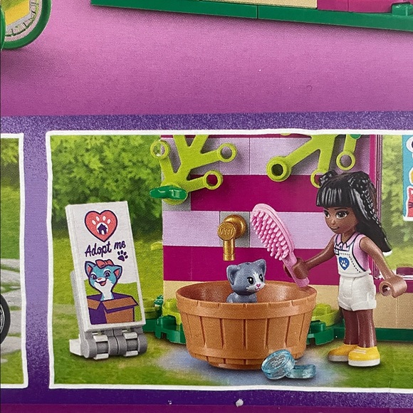 New sealed! LEGO Friends Pet Adoption Cafe 41699 Cat Dog - Picture 6 of 9